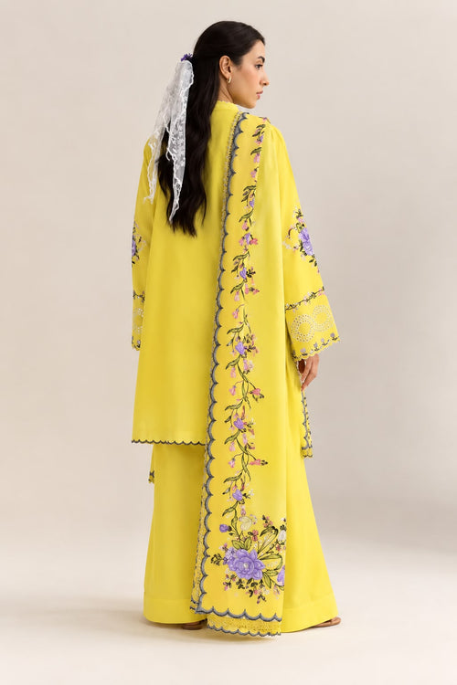 COCO 9048 Premium Dhanak Embroidered 3-Piece Unstitched Winter Collection