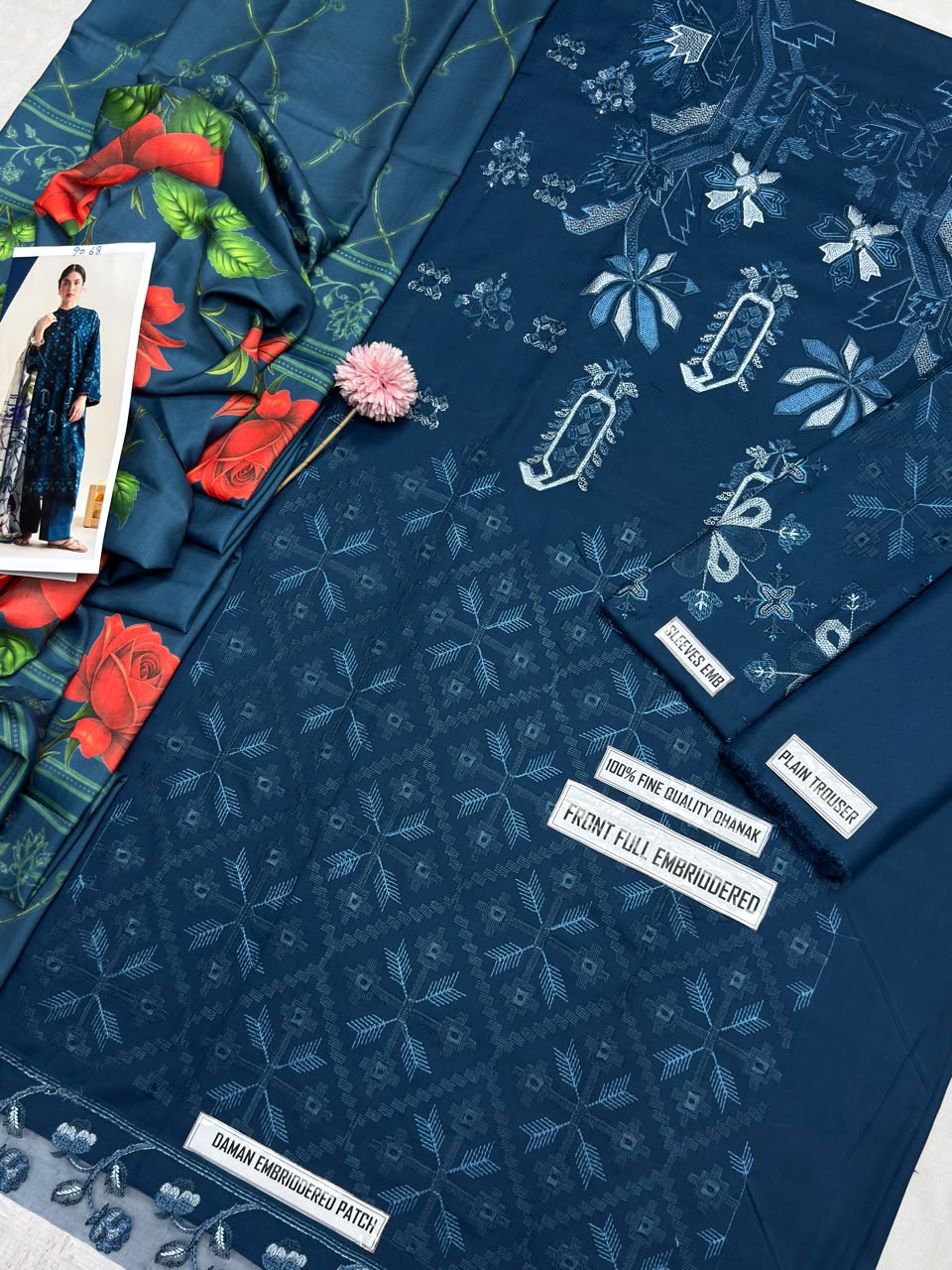 Winter Collection Dhanak Suit – Coco 9068